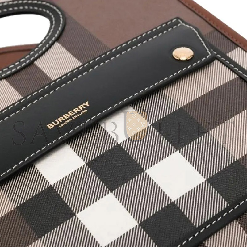 Bv*b*rry mini pocket tote bag 80713861 (26.5*23*6cm)